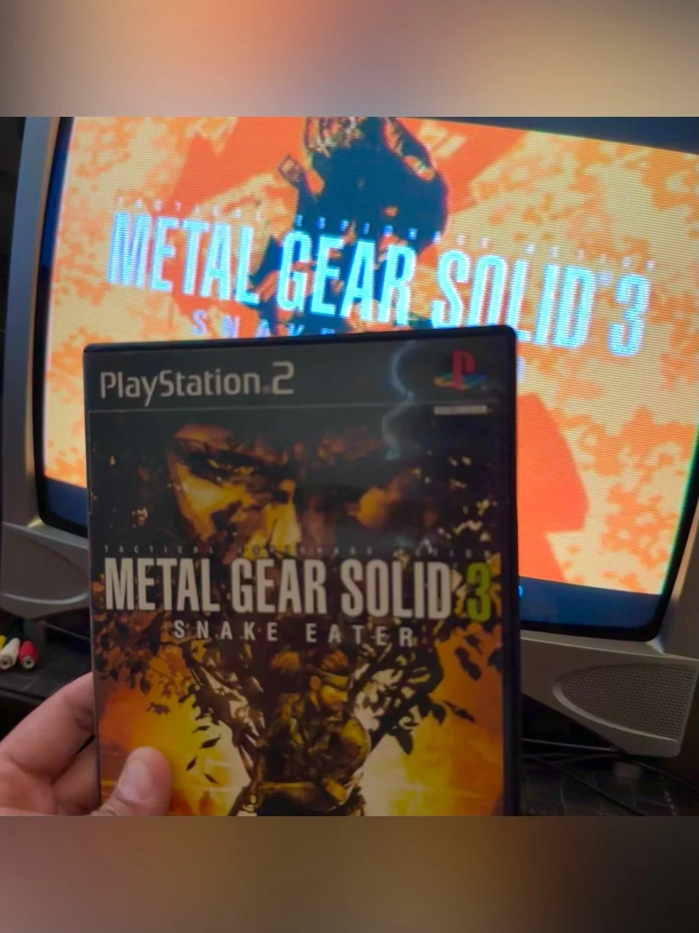 Metal Gear Solid 3 Snake Eater Sony PlayStation PS2 CIB Tested DEAL Kojima GOAT